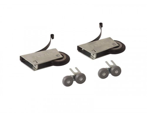 Комплект роликов на асимметричную дверь FIRMAX (2+2) 1 ком.