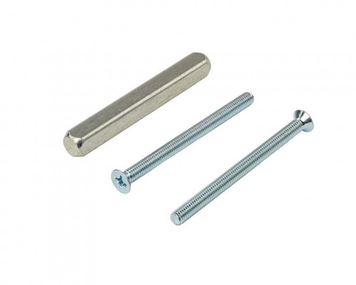 Комплект саморезов и четырехгранных штифтов для HS ручки и ручки-притвора 78-82 штифт 49 М6x80