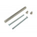 Комплект саморезов и четырехгранных штифтов для HS ручки, внутренней и внешней 58-92 Штифт 120 М6x100