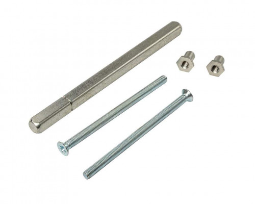 Комплект саморезов и четырехгранных штифтов для HS ручки, внутренней и внешней 58-92 Штифт 120 М6x100
