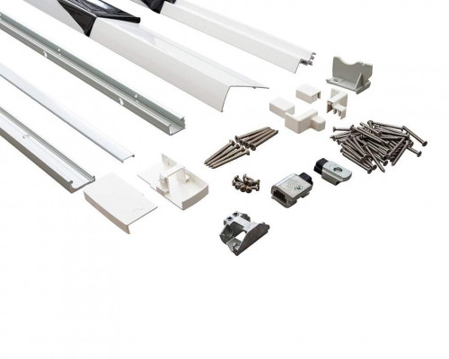 Комплект шин Patio Alversa ALU, 1081-1280/2630 мм, белый R07.2