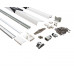 Комплект шин Patio Alversa ALU, 1081-1280/2630 мм, белый R07.2