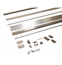 Комплект шин Patio Alversa ALU, 1081-1280/2630 мм, неокрашенный