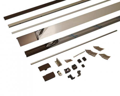 Комплект шин Patio Alversa ALU, 1081-1280/2630 мм, темная бронза R05.4 Комплект шин Patio Alversa ALU, 1081-1280/2630 мм, темная бронза R05.4