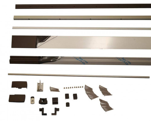 Комплект шин Patio Alversa ALU, 1081-1280/2630 мм, темная бронза R05.4 Комплект шин Patio Alversa ALU, 1081-1280/2630 мм, темная бронза R05.4