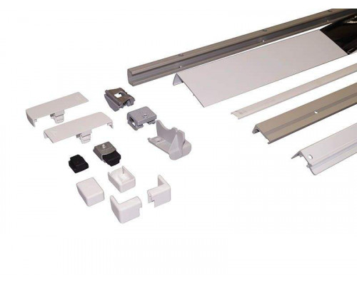 Комплект шин Patio Alversa, ПВХ/дерево, 1051-1250 мм R072, белый