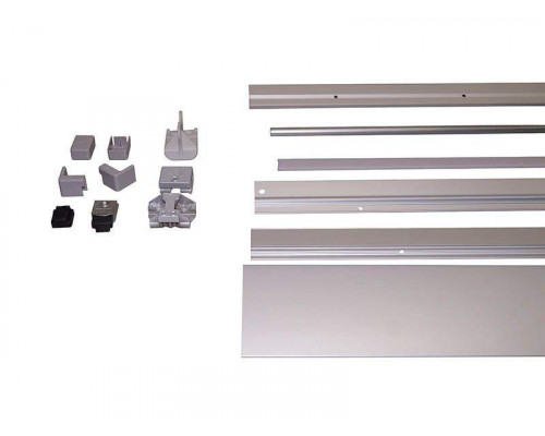 Комплект шин Patio Alversa, ПВХ/дерево, 1051-1250 мм серебро, R011