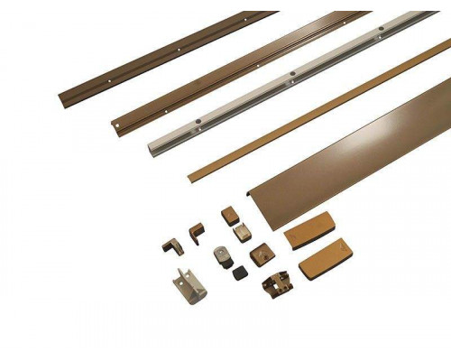 Комплект шин Patio Alversa, ПВХ/дерево, 1251-1450 мм бронза, R055