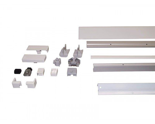 Комплект шин Patio Alversa, ПВХ/дерево, 1451-1650 мм R072, белый