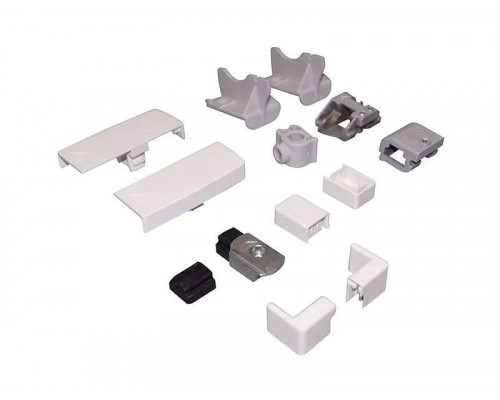 Комплект шин Patio Alversa, ПВХ/дерево, 600-900 мм R072, белый