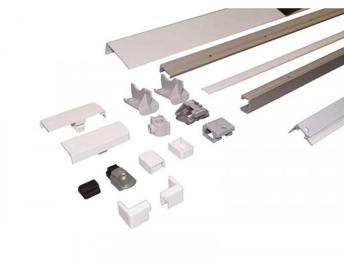 Комплект шин Patio Alversa, ПВХ/дерево, 600-900 мм R072, белый