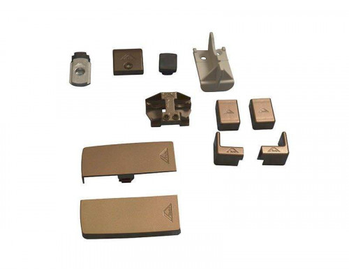 Комплект шин Patio Alversa, ПВХ/дерево, 600-900 мм средняя бронза, R053