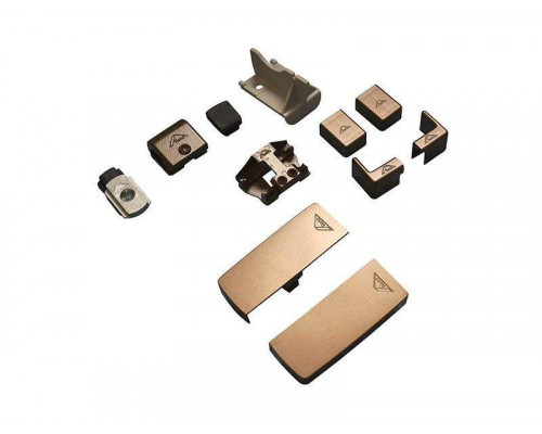 Комплект шин Patio Alversa, ПВХ/дерево, 600-900 мм средняя бронза, R053