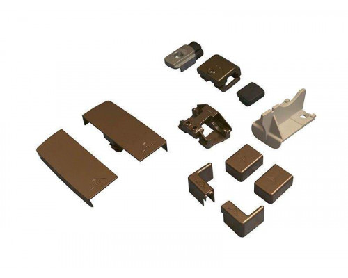 Комплект шин Patio Alversa, ПВХ/дерево, 600-900 мм средняя бронза, R053