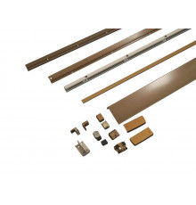 Комплект шин Patio Alversa, ПВХ/дерево, 901-1050 мм бронза, R055