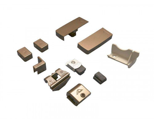 Комплект шин Patio Alversa, ПВХ/дерево, 901-1050 мм средняя бронза, R053