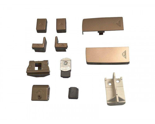 Комплект шин Patio Alversa, ПВХ/дерево, 901-1050 мм средняя бронза, R053