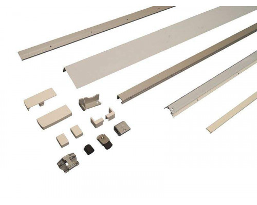 Комплект шин Patio Alversa, ПВХ/дерево, 901-1050 мм R072, белый