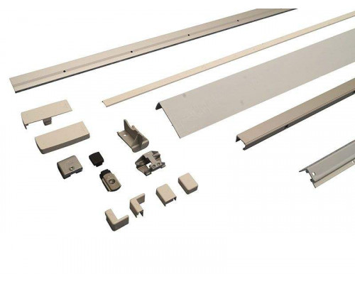 Комплект шин Patio Alversa, ПВХ/дерево, 1251-1450 мм R072, белый