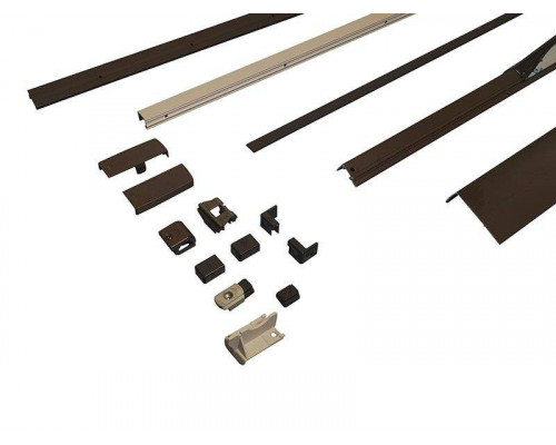 Комплект шин Patio Alversa, ПВХ/дерево, 600-900 мм т. бронза, R054