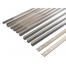 Комплект створок FLEX для двустворчатой двери 3000(Ш)x3200(В) мм (часть для покраски, необходима комплектация артикулом DOR2113B), для заполнений - стекло, 8 мм, стеклопакет 22 мм, без стекла, 8020220