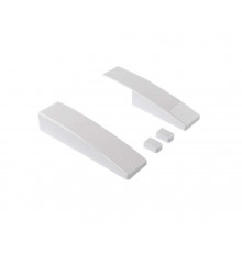 Комплект торцевых декоративных накладок PSK COMFORT, белый