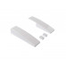 Комплект торцевых декоративных накладок PSK COMFORT, белый