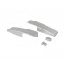 Комплект торцевых декоративных накладок PSK COMFORT, серебро
