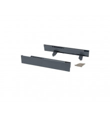 Комплект внутренних креплений Firmax высота 199мм (Держатели передней панели, заглушки) для ящика Smartline, антрацит