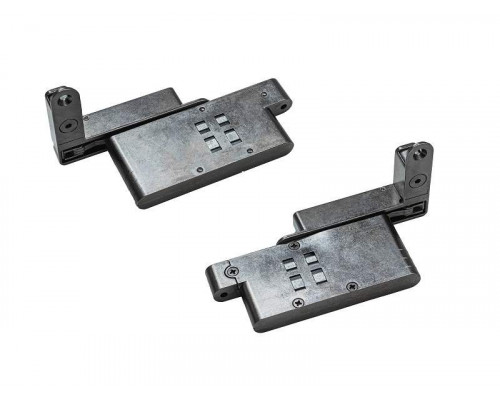 Комплект врезных петель Alphalux Titan Pro (верх+низ) для тяжёлого фасада до 35кг