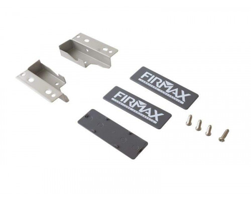 Комплект ящика Firmax Newline длина 400 мм, высота 84мм с доводчиком, серый 1 ком.