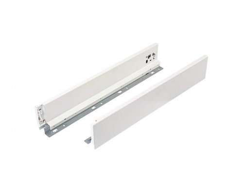 Комплект ящика Firmax Smartline, длина 300 мм, высота 84 мм, с доводчиком, белый