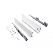 Комплект ящика Firmax Smartline, длина 500 мм, высота 135 мм, с доводчиком, белый 1 ком.