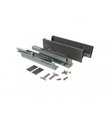 Комплект ящика Magic Star Plus длина 350 мм. высота 88 мм с доводчиком. антрацит 1 ком.