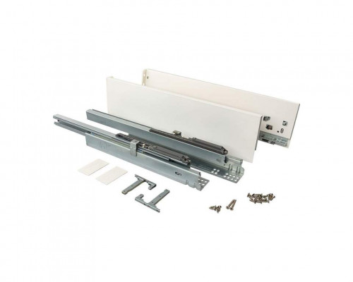 Комплект ящика Magic Star Plus длина 500 мм. высота 126 мм с доводчиком. белый 1 ком.