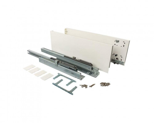 Комплект ящика Magic Star Plus длина 500 мм. высота 174 мм с доводчиком. белый 1 ком.