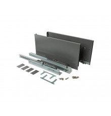 Комплект ящика Magic Star Plus длина 500 мм. высота 238 мм с доводчиком. антрацит 1 ком.