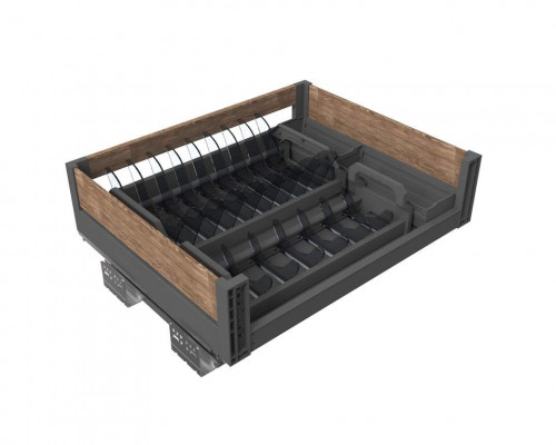 Корзина для посуды в нижнюю базу 800мм Firmax DANA Wood