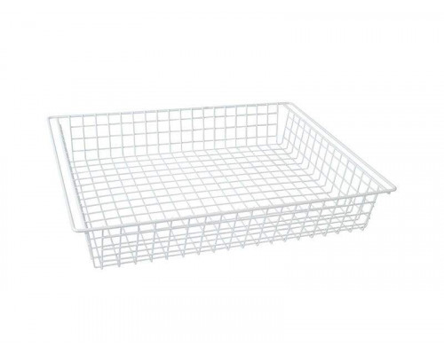 FIRMAX Корзина выдвижная низкая 411х530x87 мм, белый 1 шт.