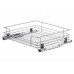 Корзина выдвижная в базу 450мм, направляющие плавного закрывания, хром 1 шт.