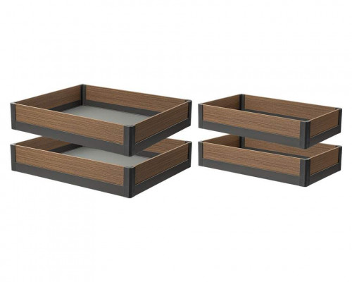 Корзины механизма в угловую базу 900мм Firmax DANA Wood, левый