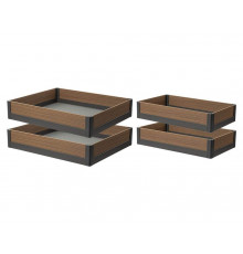 Корзины механизма в угловую базу 900мм Firmax DANA Wood, правый