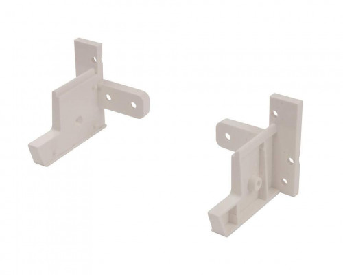 Крепление порога, совместимо с профилем VEKA 60, (комплект левый+ правый).
