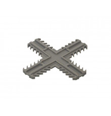 Соединение крестовое под накладку Helima 26мм