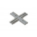 Соединение крестовое под накладку Helima 26мм