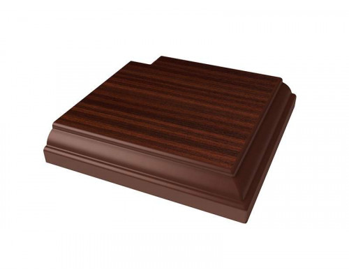 Крышка угловая Qunell U-81 махагон (Renolit 2097-013) 1 шт.