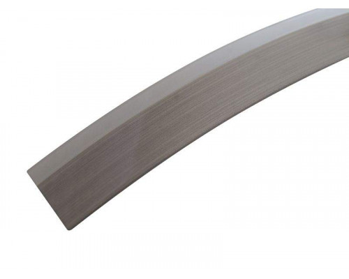 Кромка 3D PMMA 23х1мм, двухцветная глянец серый 03