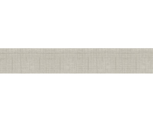 Кромка ABS 22х1 мм, с  тиснением, текстиль визон 3060