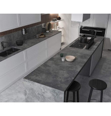 Кромка HPL  FS909 S5 Пепел черный PREMIUM, 2100х42x0.6 мм 1 шт.