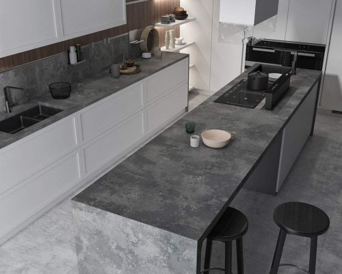 Кромка HPL  FS909 S5 Пепел черный PREMIUM, 2100х42x0.6 мм 1 шт.